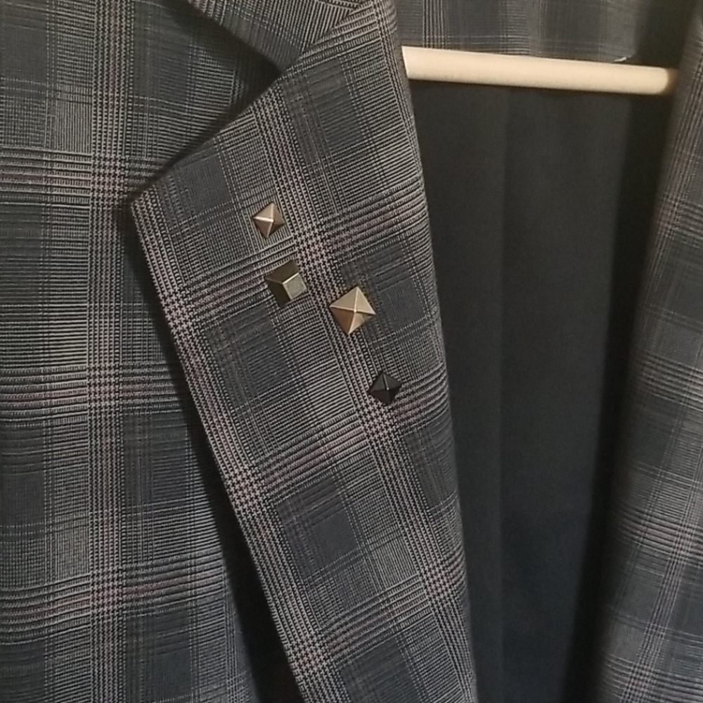 Checked Blazer (Necessary Objects) Plaid - image 6